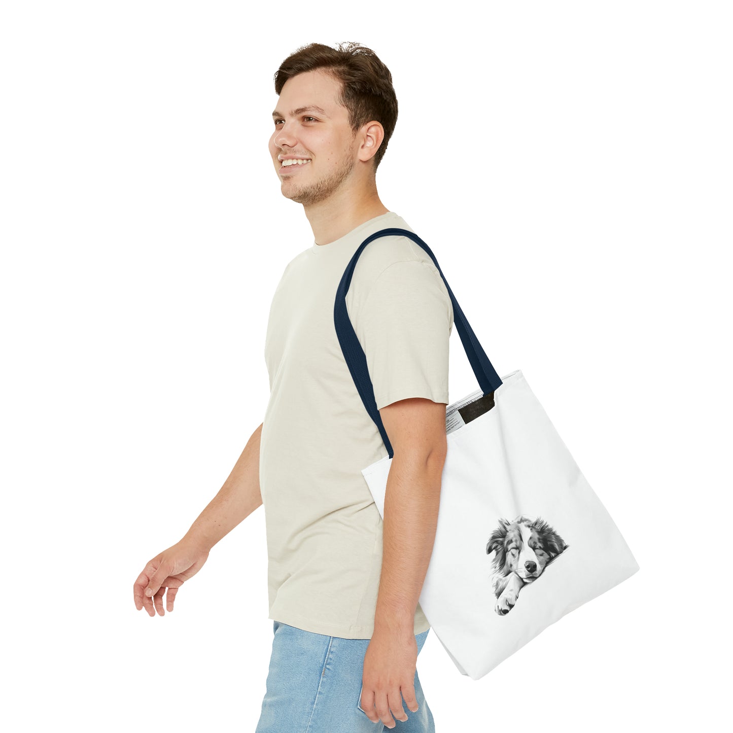 AUSTRALIAN SHEPHERD Lover Everday Tote (Front & Back Art)