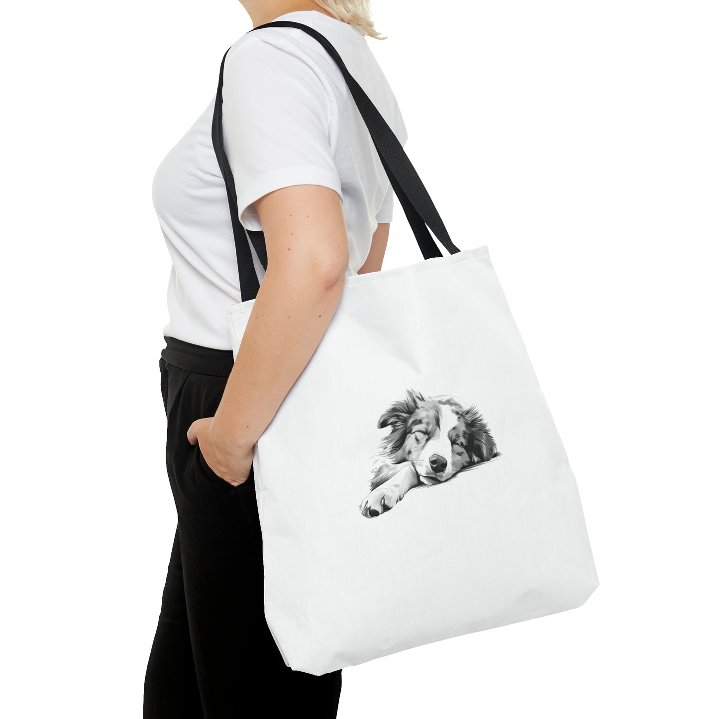 AUSTRALIAN SHEPHERD Lover Everday Tote (Front & Back Art)