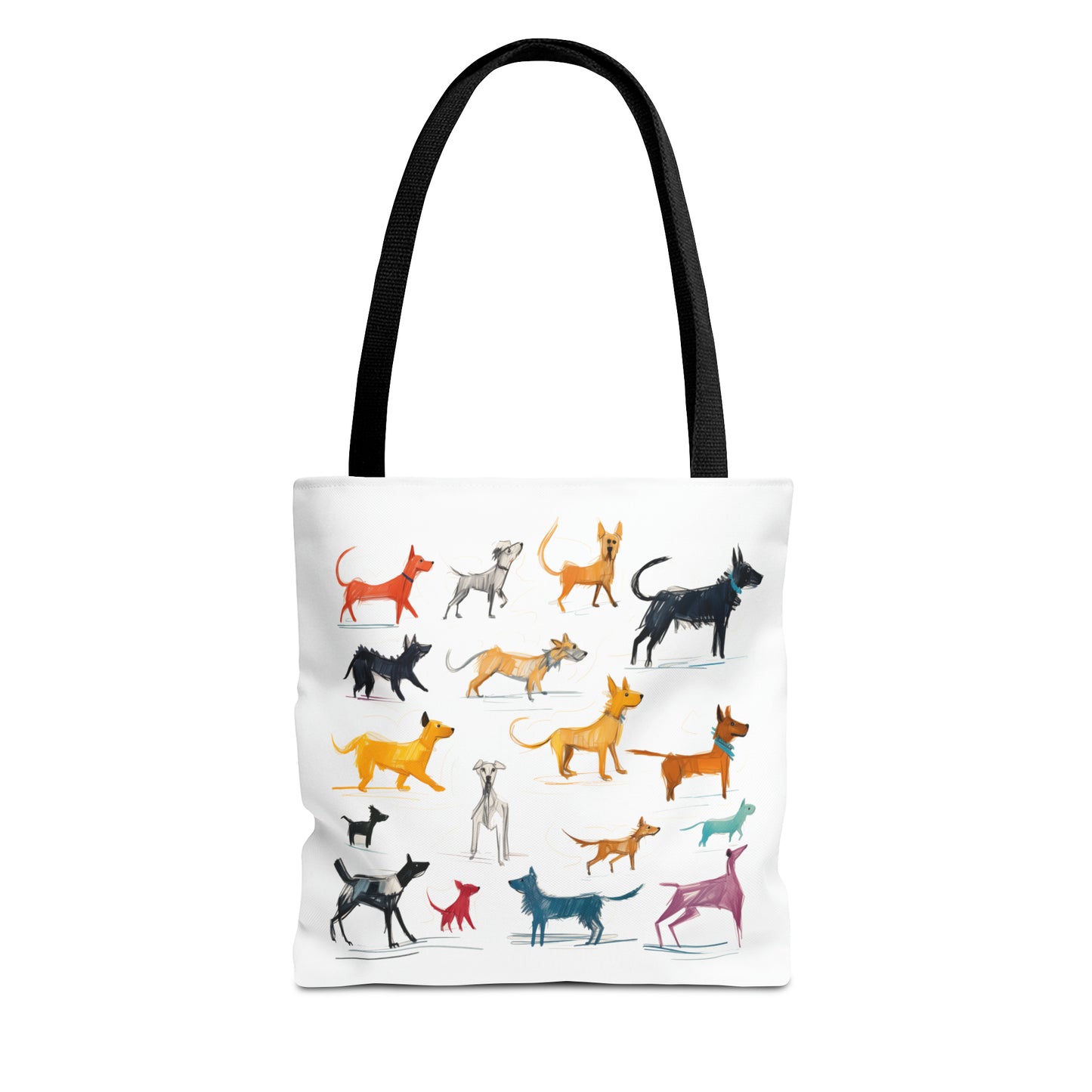 "Dog Park Sketchbook" Tote Bag