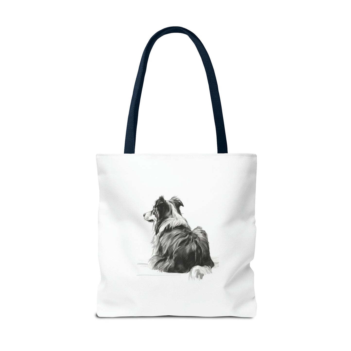 BORDER COLLIE Lover Everday Tote (Front & Back Art)