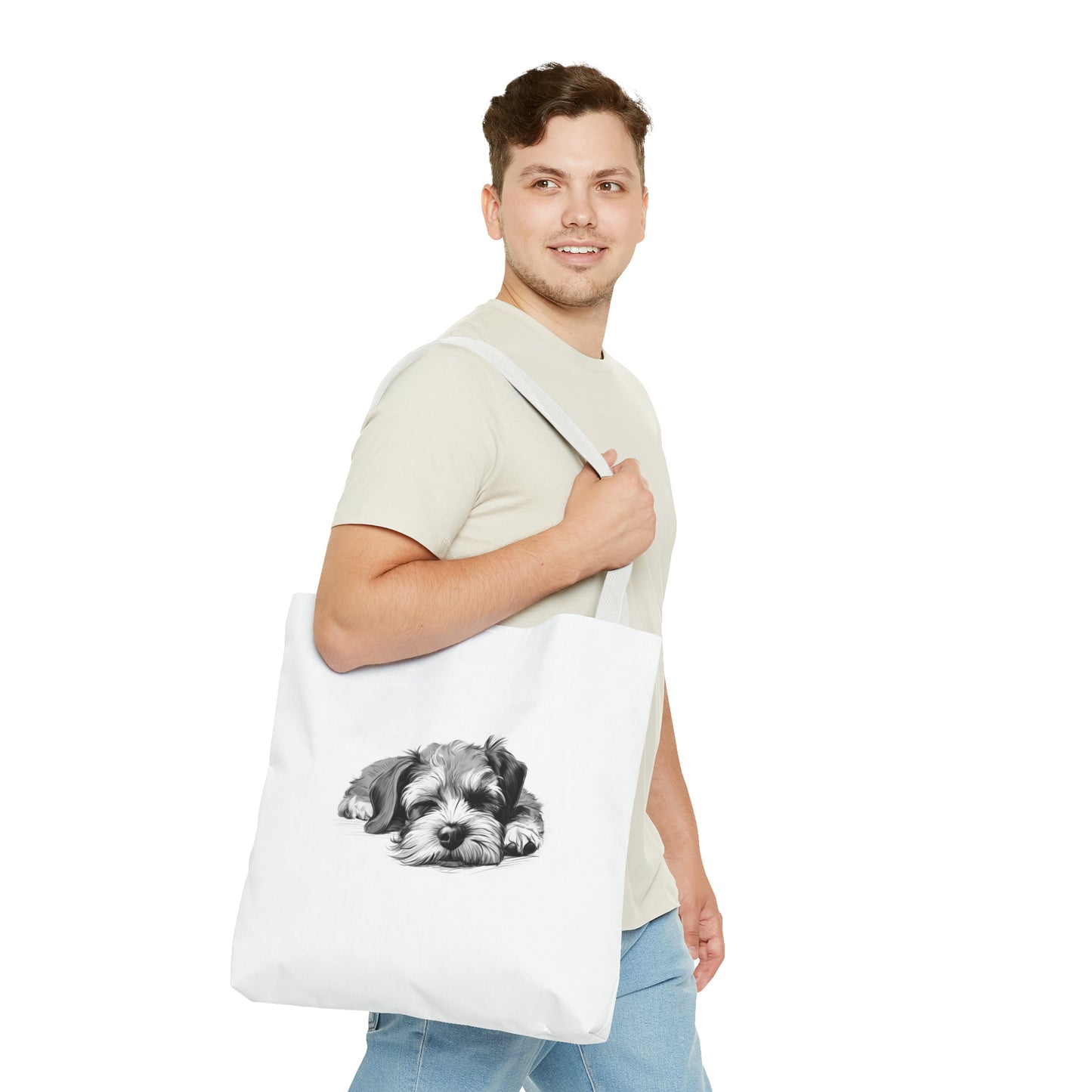 SCHNAUZER Lover Tote Bag (Front & Back Prints)