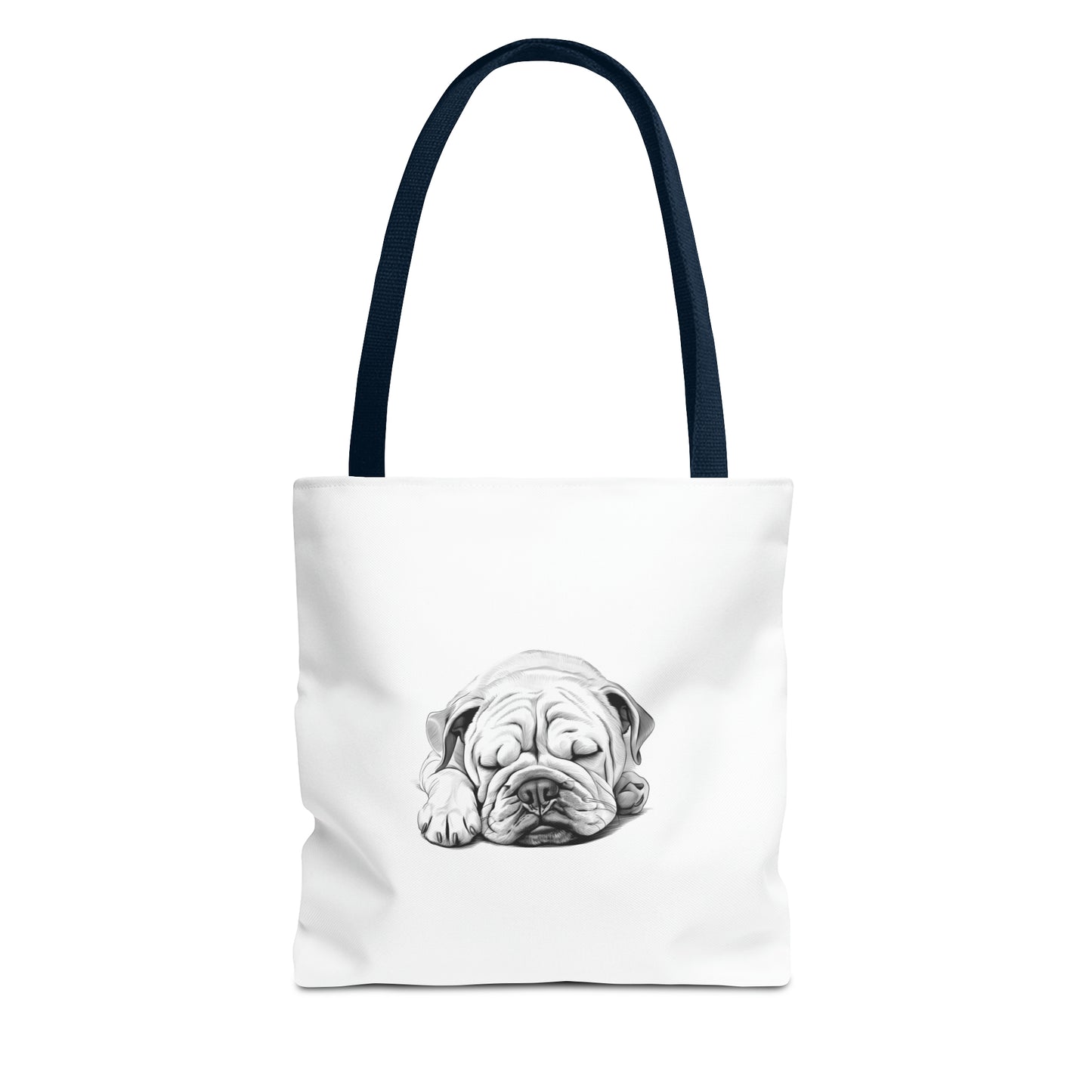 BULLDOG Lover Everday Tote (Front & Back Prints)