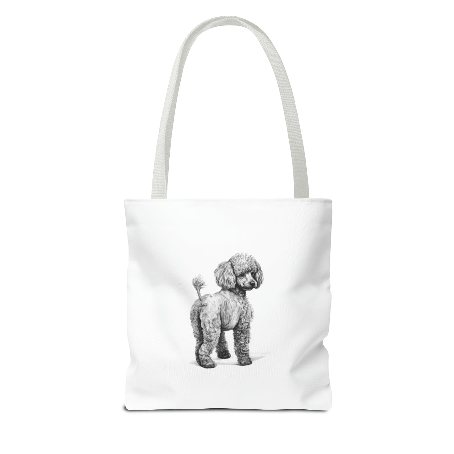 POODLE Lover Everday Tote (Front & Back Prints)