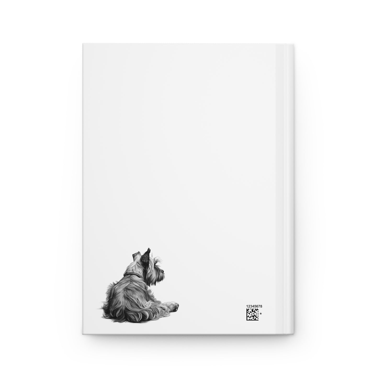 SCHNAUZER Lover Hardcover Notebook (150 lined pages)