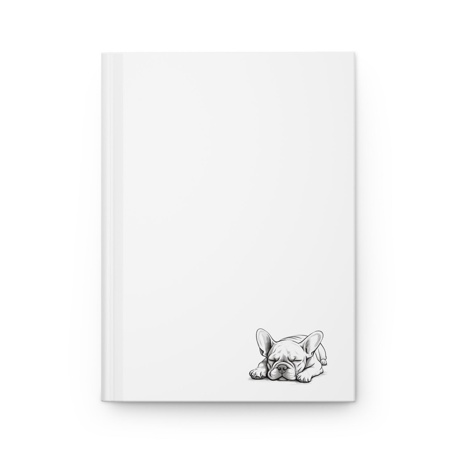 FRENCH BULLDOG Lover Hardcover Notebook (5.75"x8" lined)