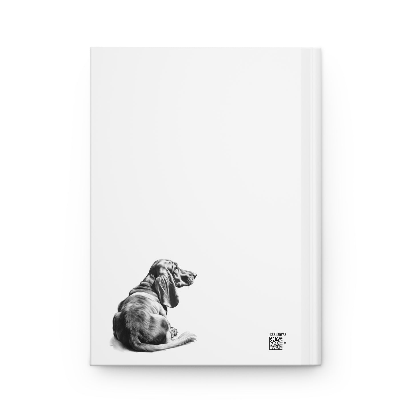 BASSET HOUND Lover Hardcover Notebook (150 lined pages)