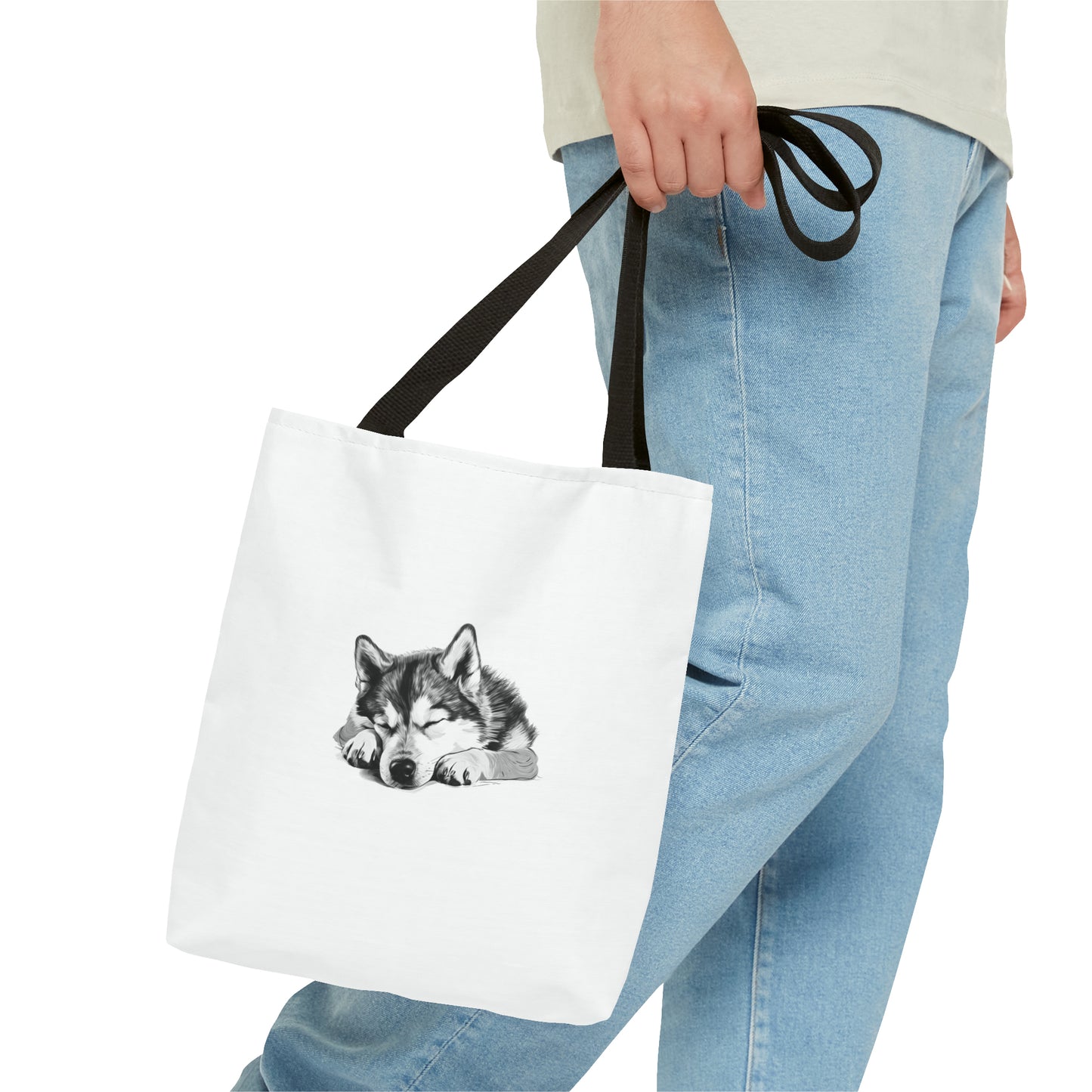 HUSKY Lover Everday Tote (Front & Back Prints)