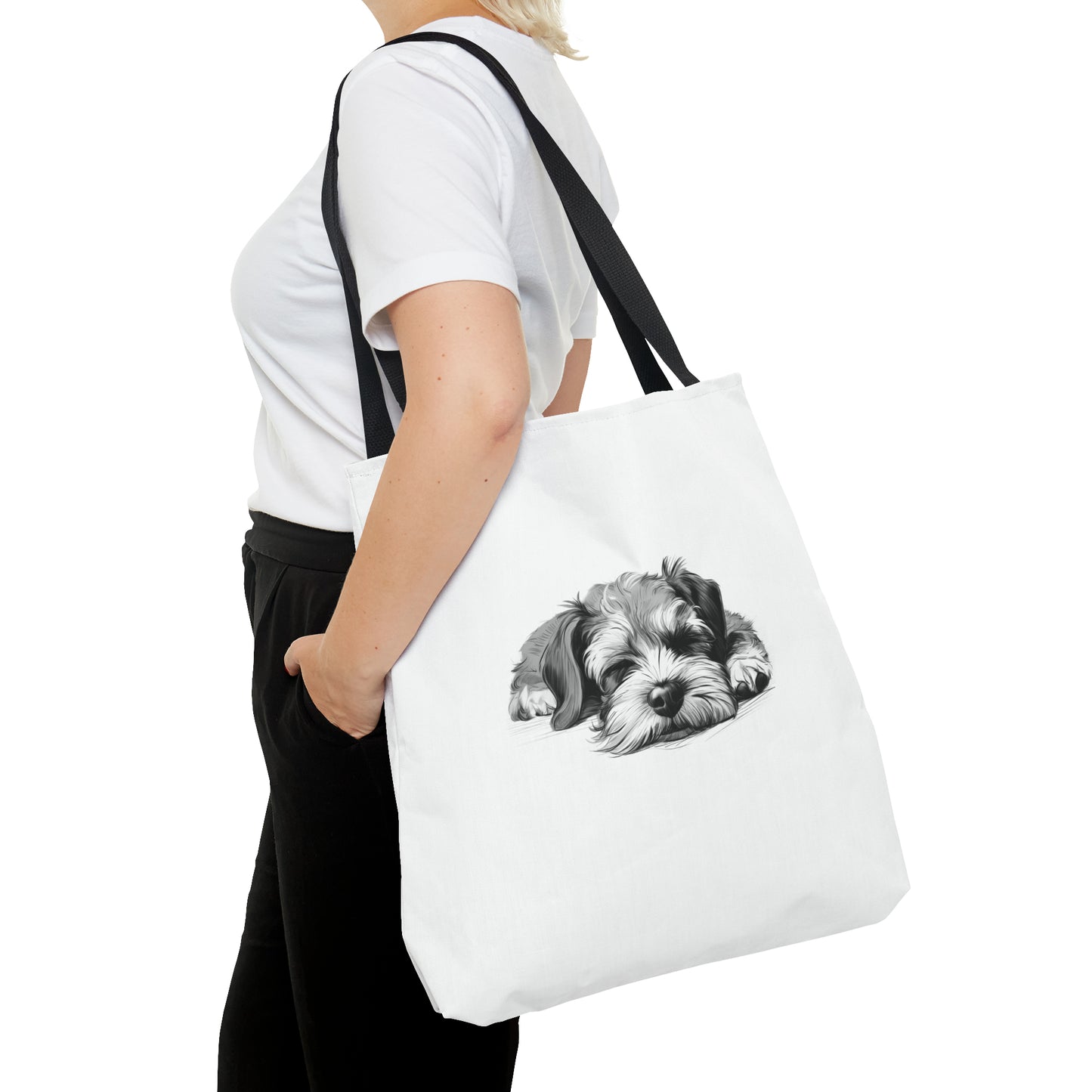 SCHNAUZER Lover Tote Bag (Front & Back Prints)