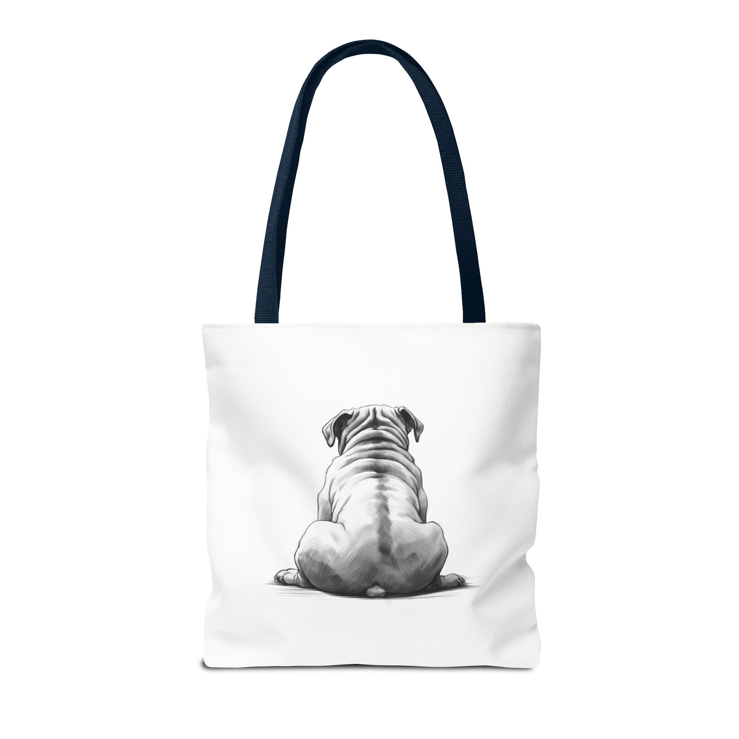 BULLDOG Lover Everday Tote (Front & Back Prints)