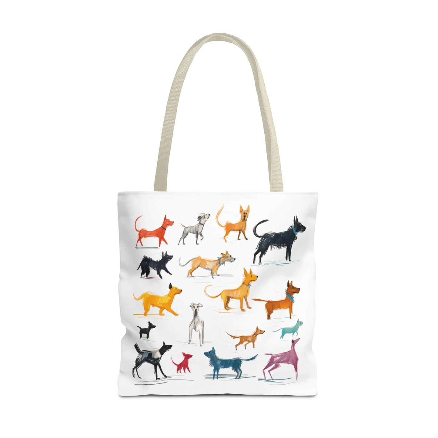 "Dog Park Sketchbook" Tote Bag