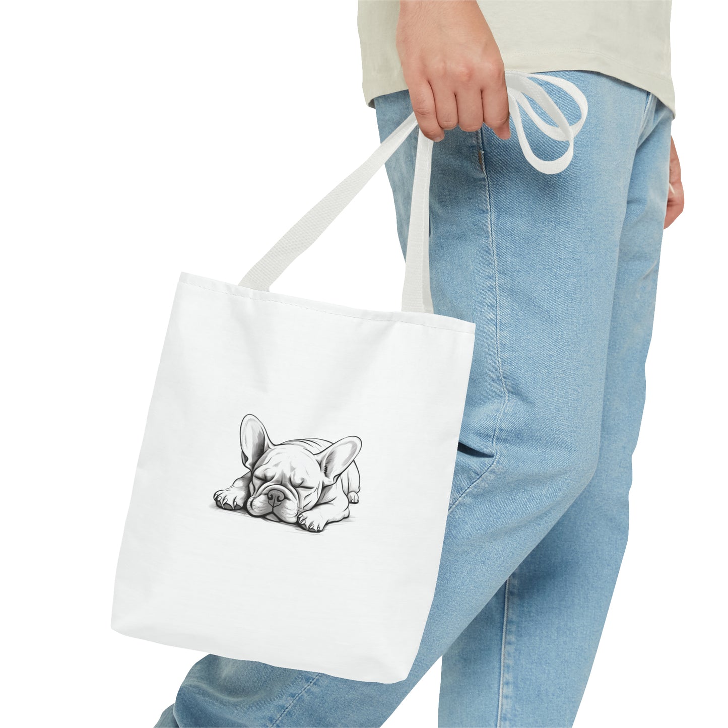 FRENCH BULLDOG Lover Everday Tote (Front & Back Prints)