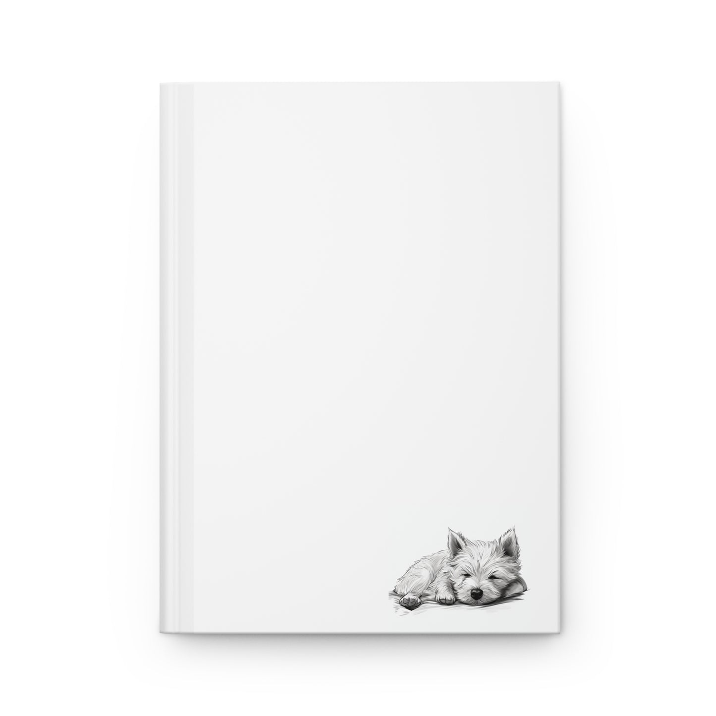 Westie Lover Hardcover Notebook (150 lined pages)