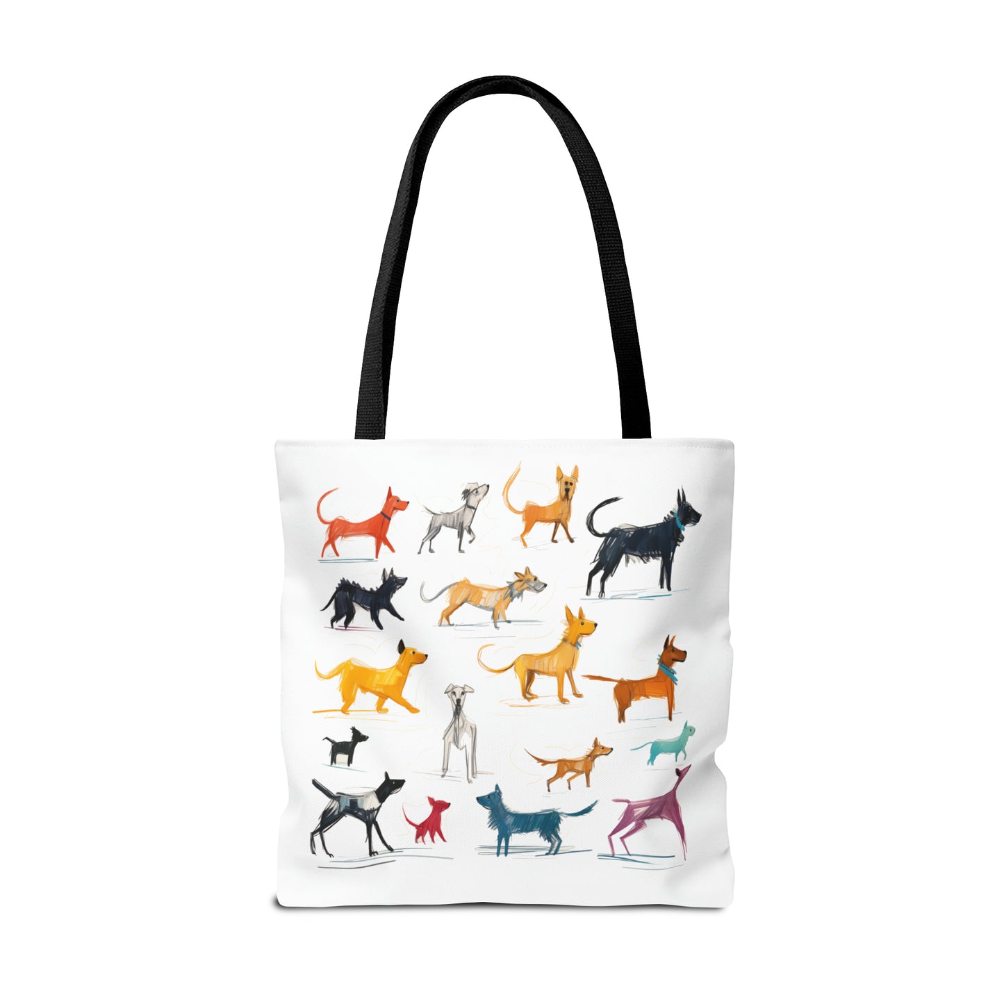 "Dog Park Sketchbook" Tote Bag