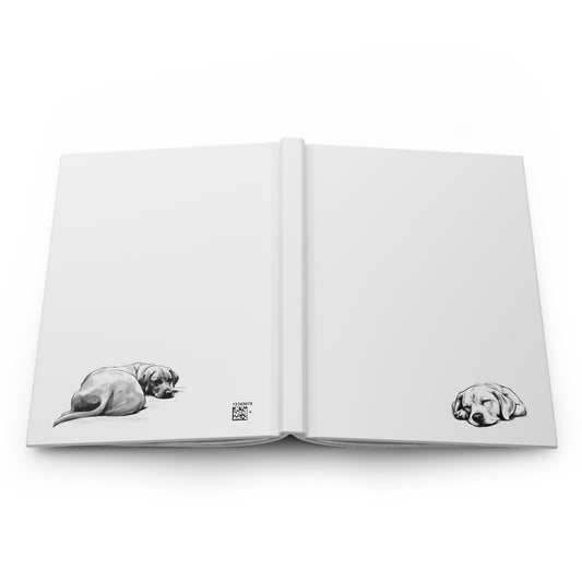 LABRADOR Lover Hardcover Notebook (5.75"x8" lined)