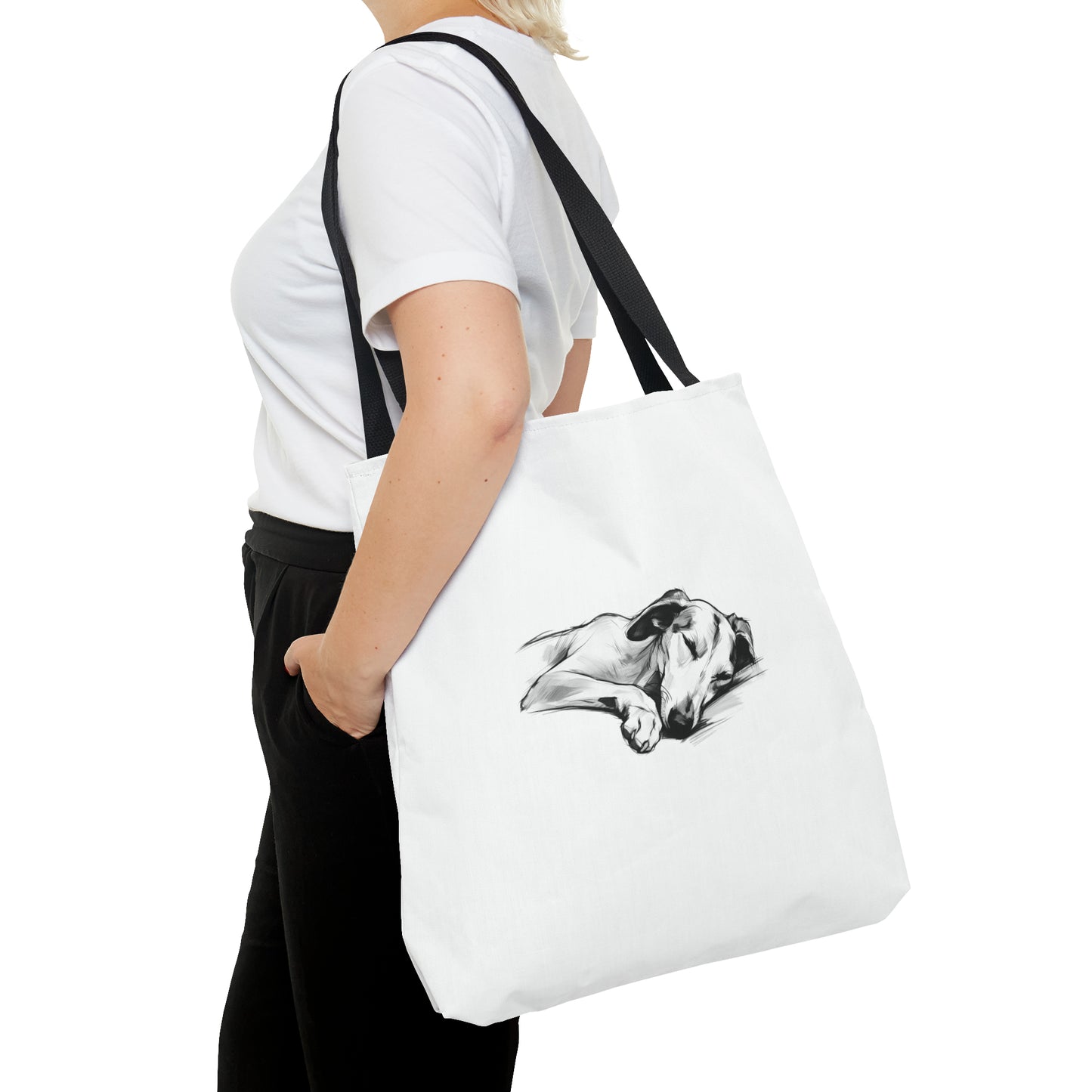 GREYHOUND Lover Everday Tote (Front & Back Prints)