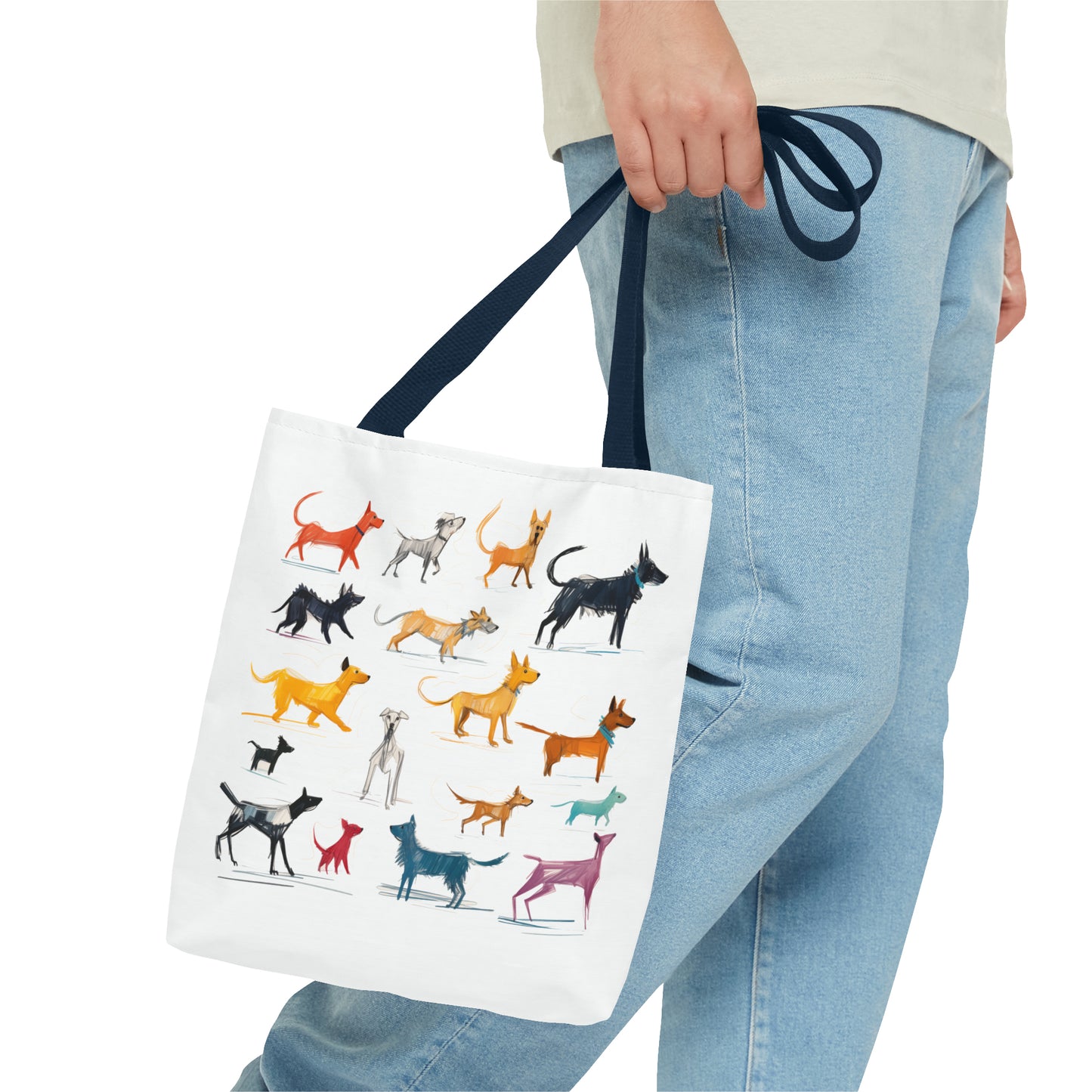 "Dog Park Sketchbook" Tote Bag