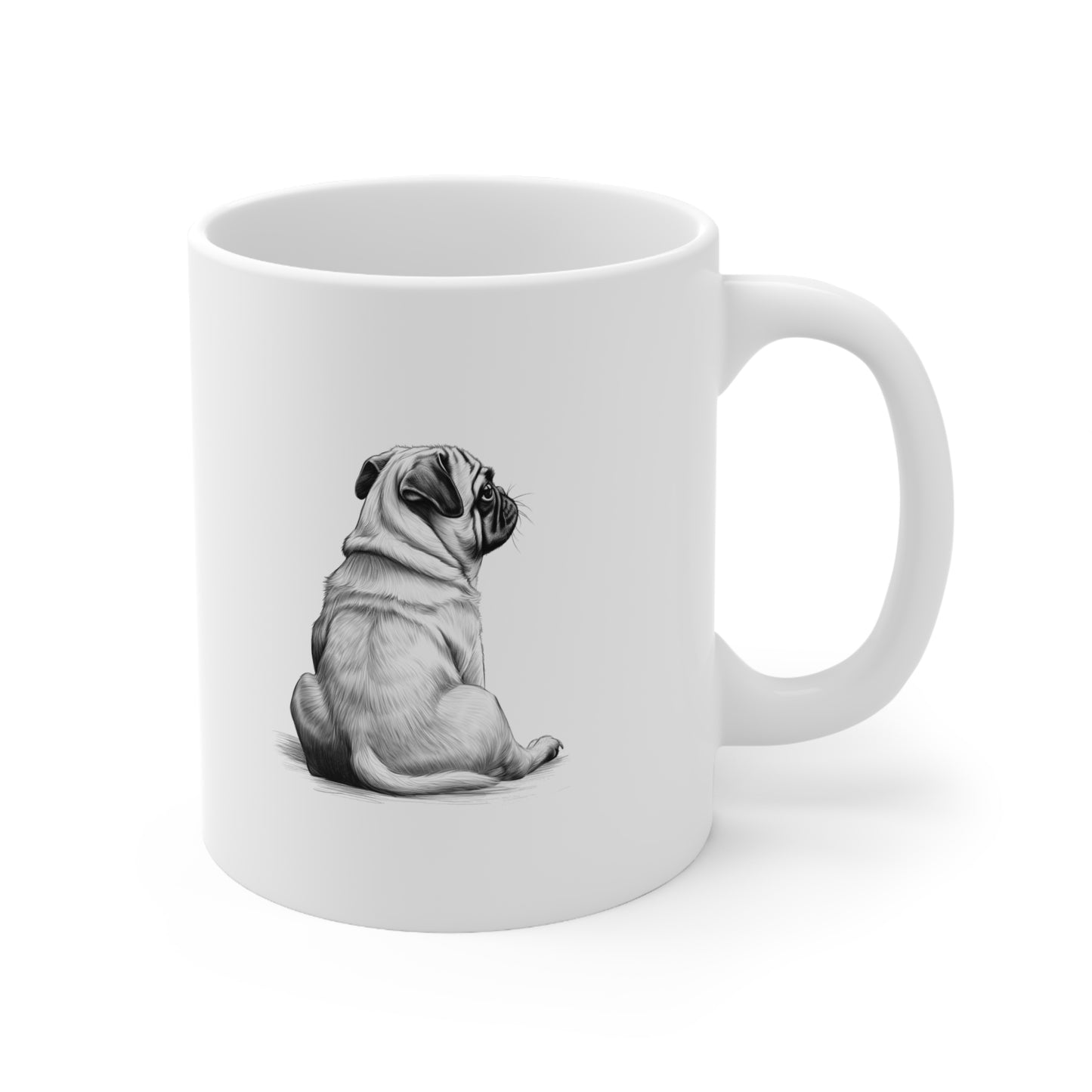 Pug Mug (11oz ceramic)