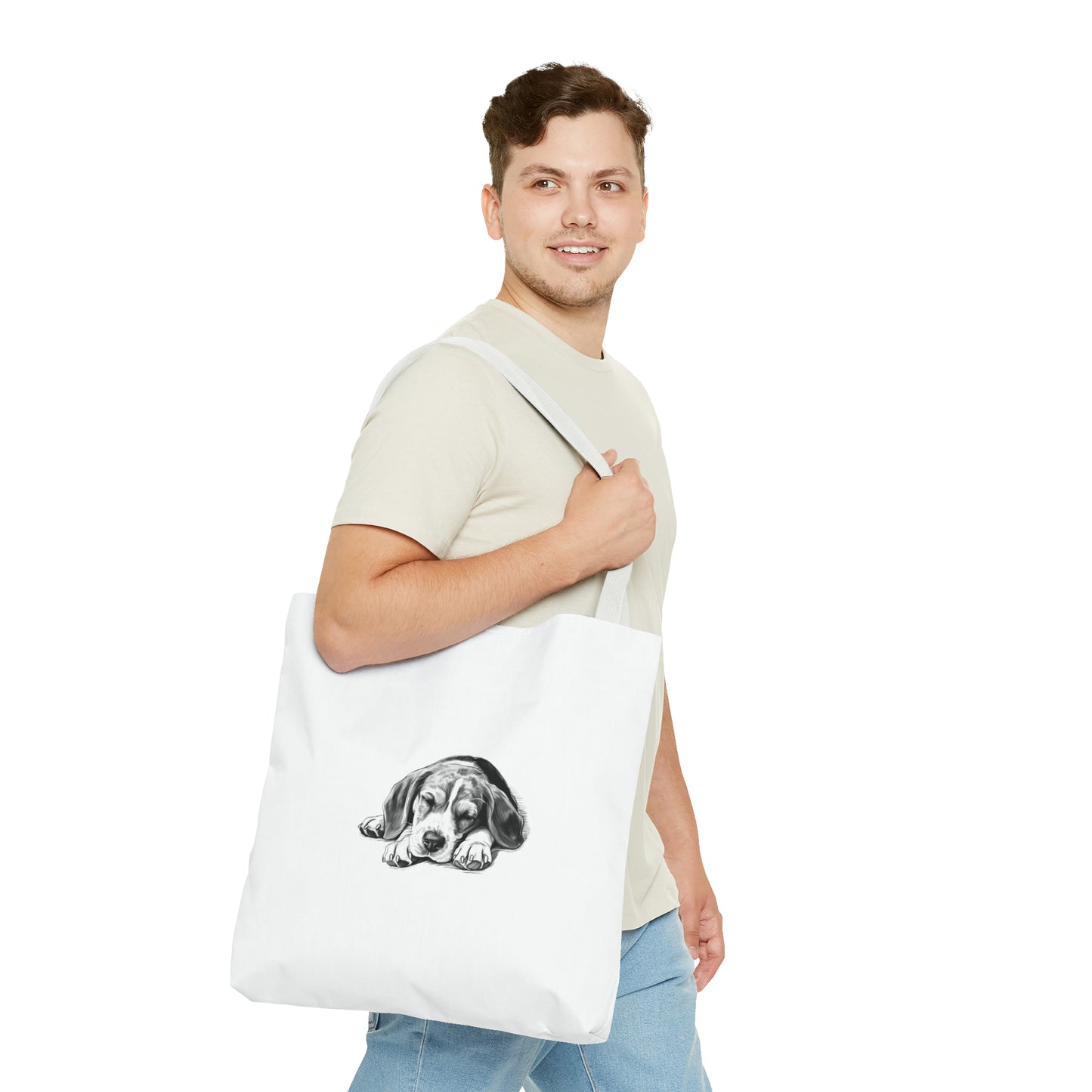 BEAGLE Lover Everday Tote (Front & Back Art)