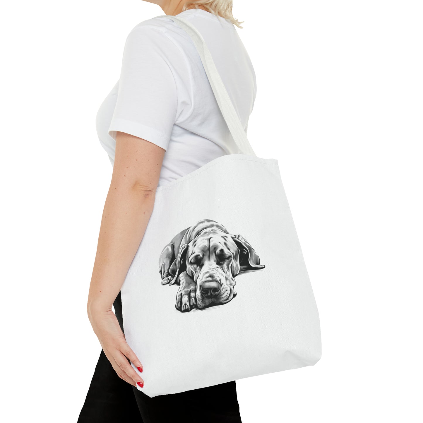 GREAT DANE Lover Tote Bag (Front & Back Prints)