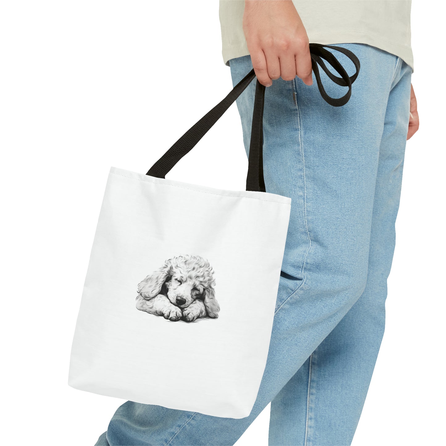 POODLE Lover Everday Tote (Front & Back Prints)