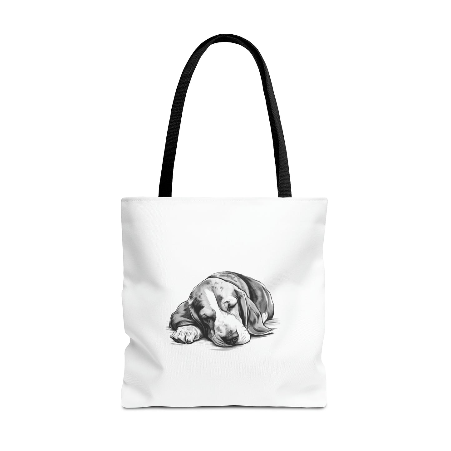 BASSET HOUND Lover Tote Bag (Front & Back Art)