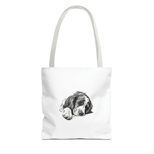 SPANIEL Lover Everday Tote (Front & Back Prints)