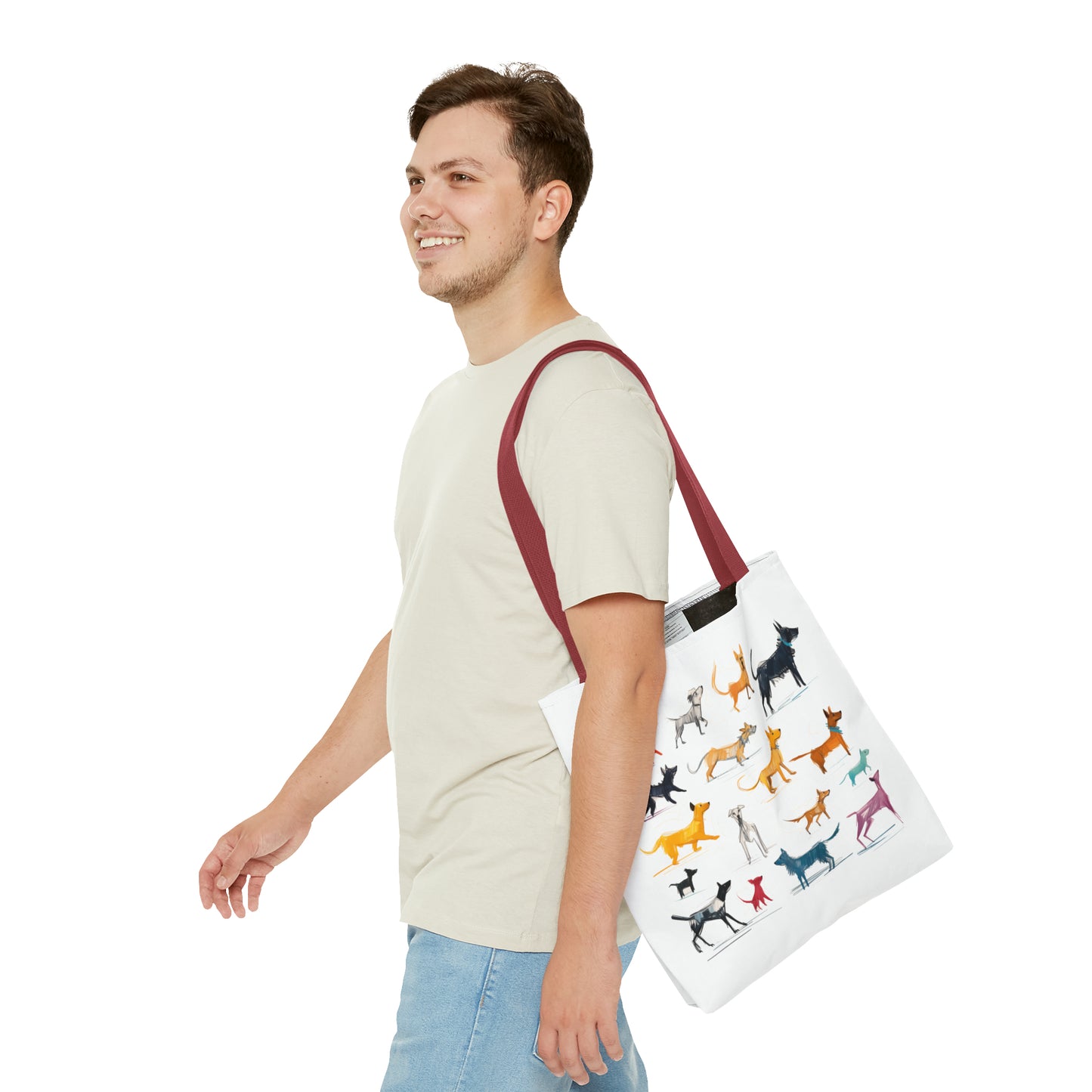 "Dog Park Sketchbook" Tote Bag