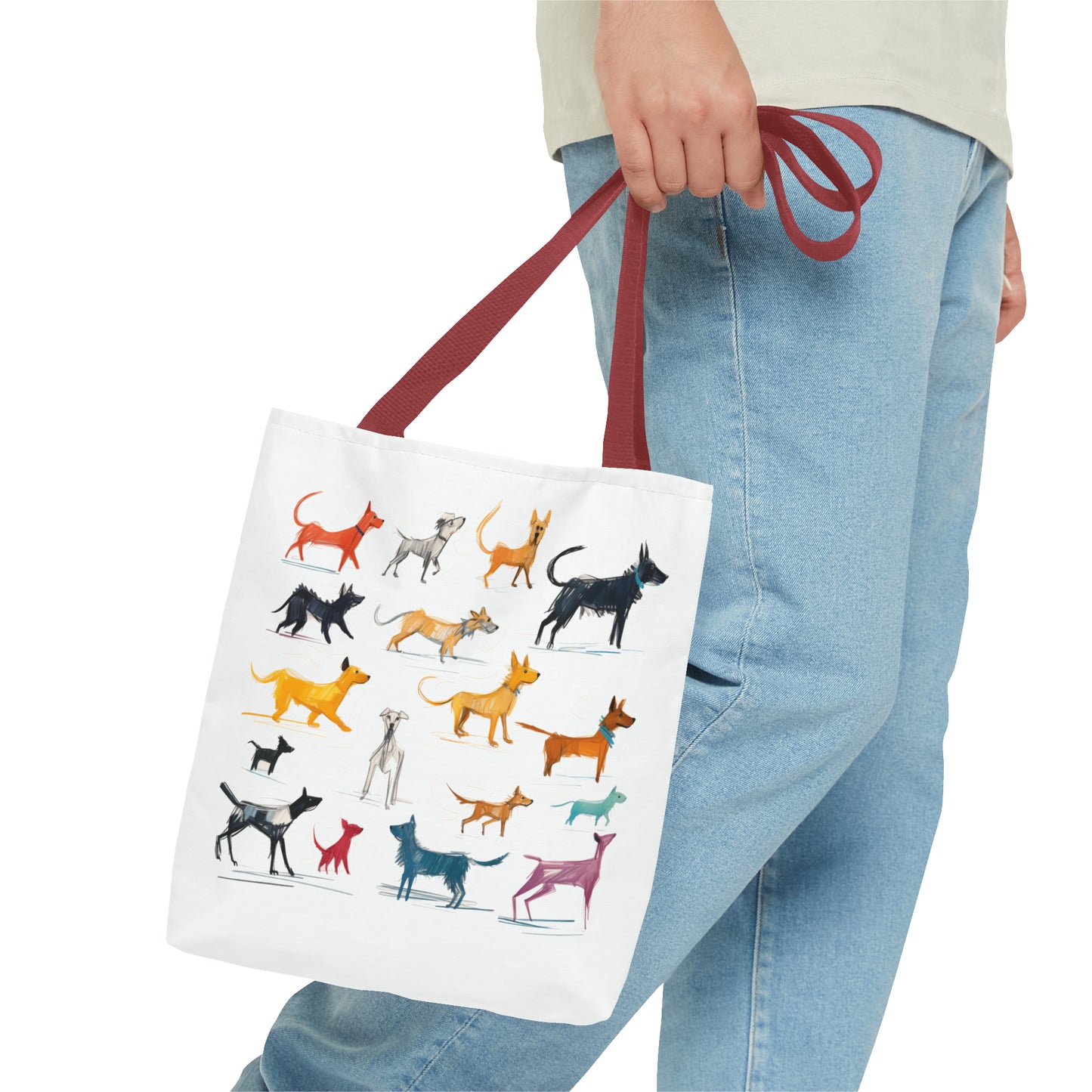 "Dog Park Sketchbook" Tote Bag