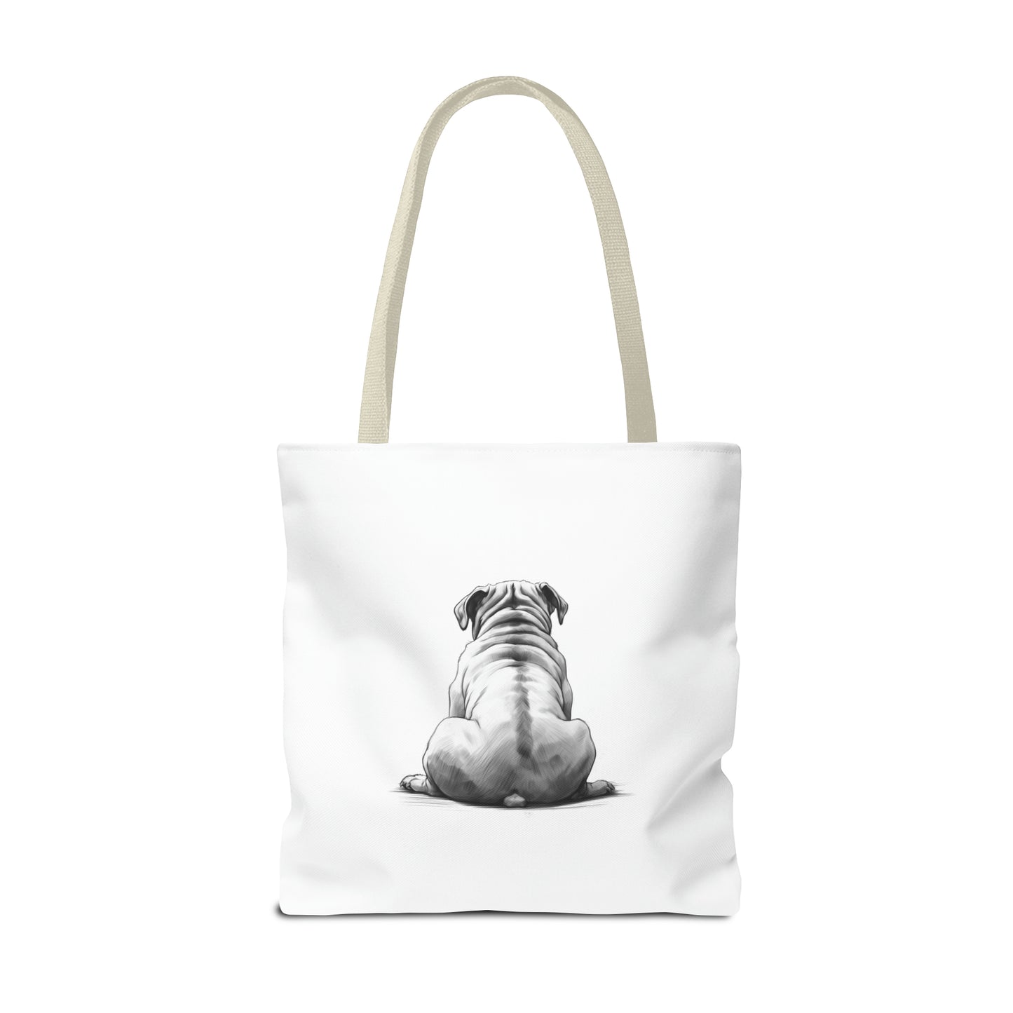 BULLDOG Lover Everday Tote (Front & Back Prints)