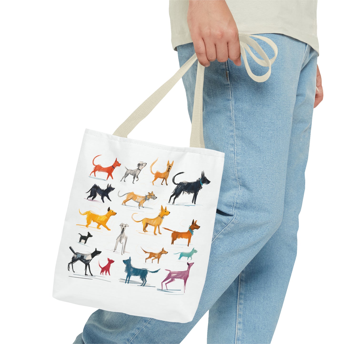 "Dog Park Sketchbook" Tote Bag