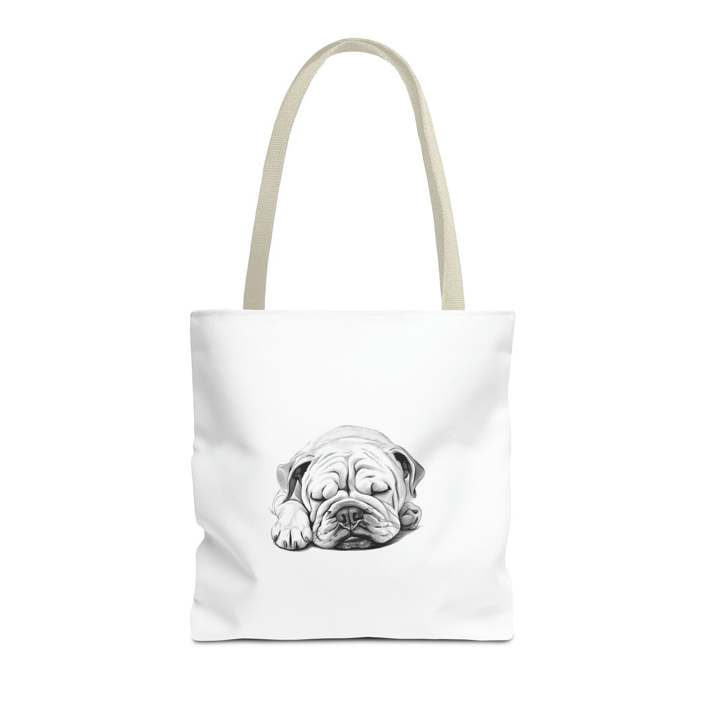 BULLDOG Lover Everday Tote (Front & Back Prints)