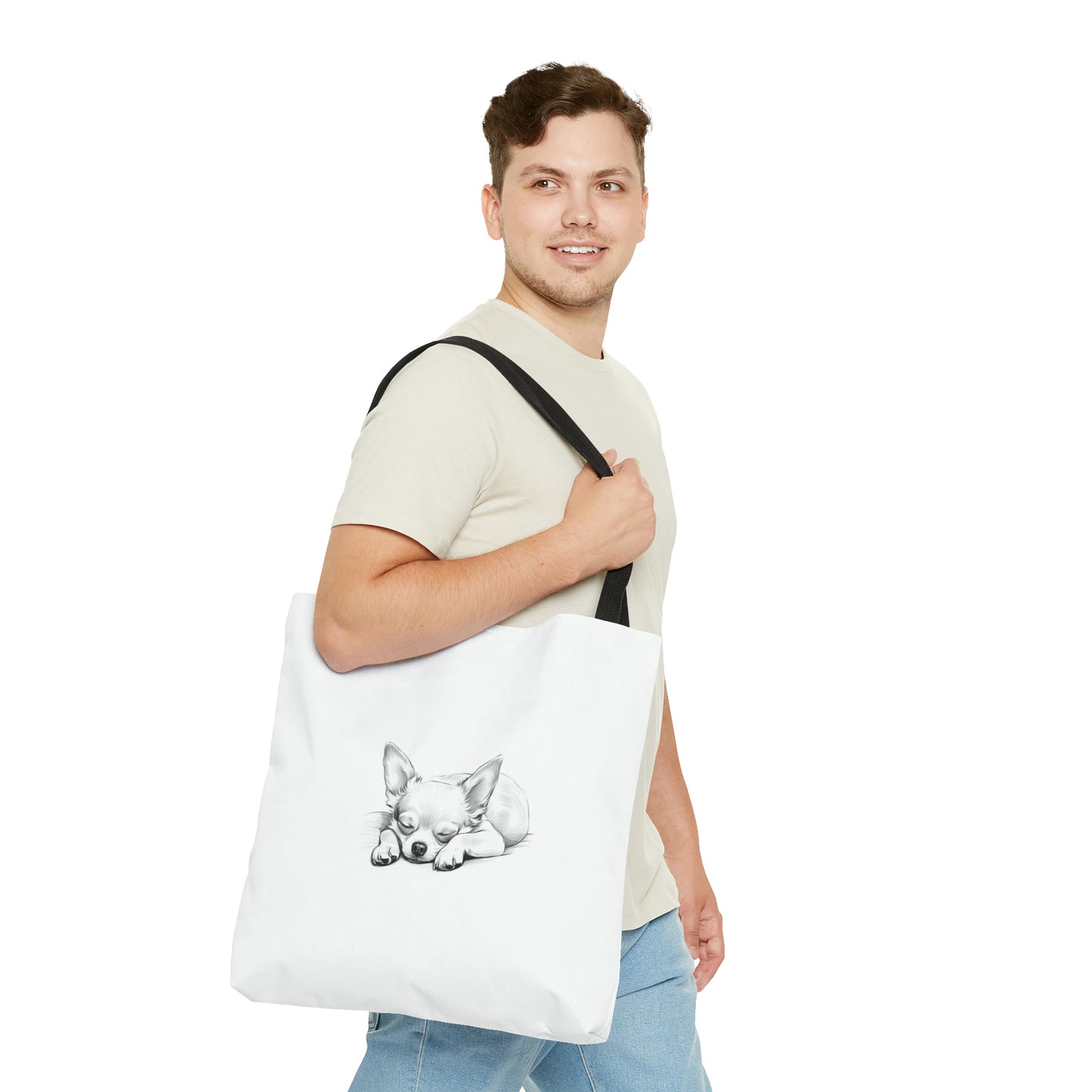 CHIHUAHUA Lover Everday Tote (Front & Back Prints)