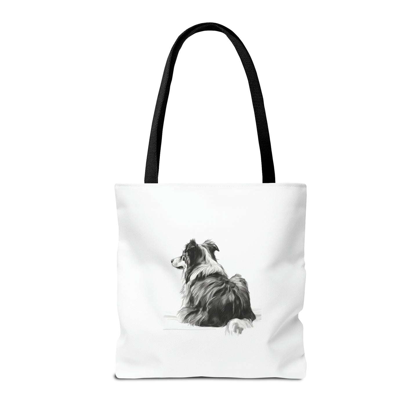 BORDER COLLIE Lover Everday Tote (Front & Back Art)