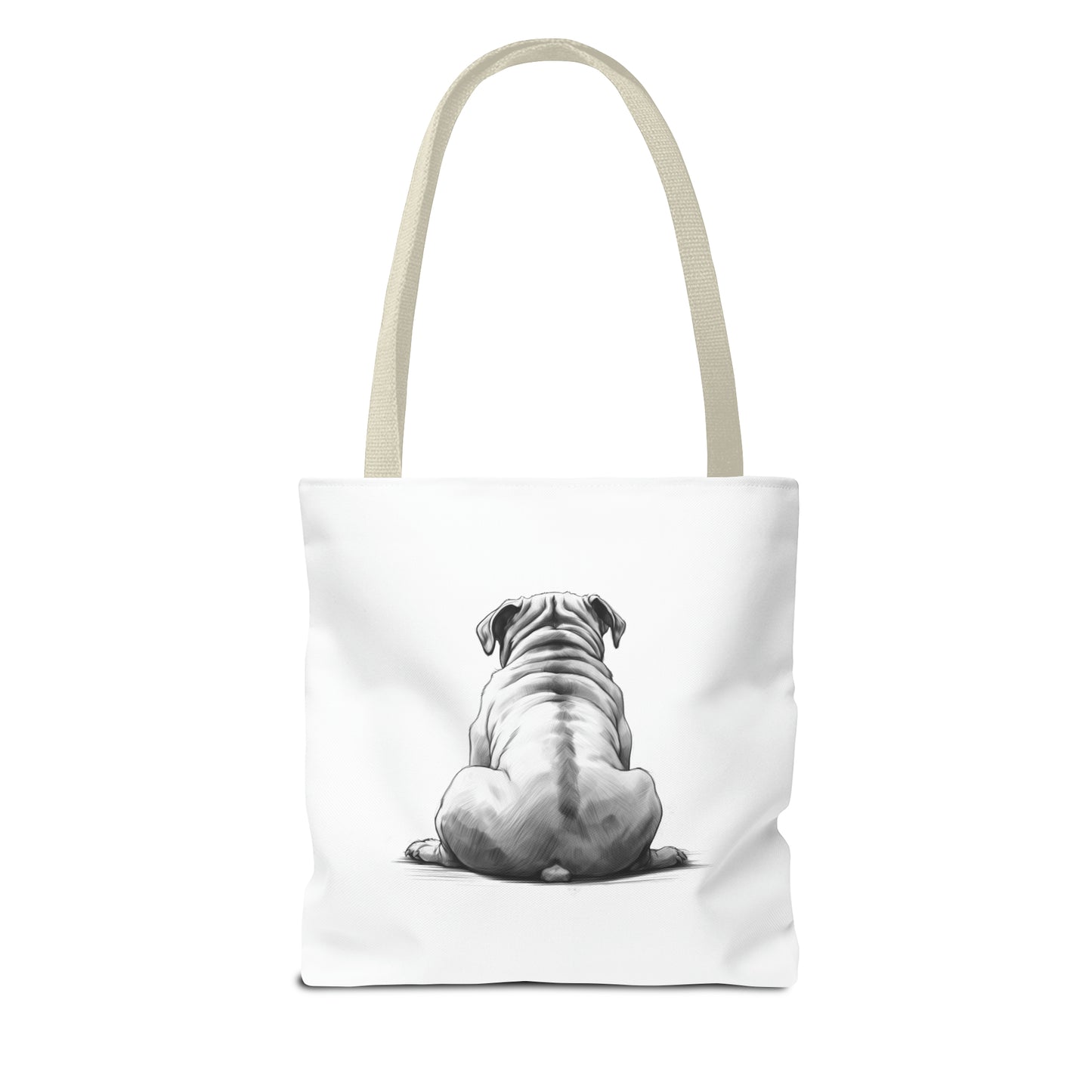 BULLDOG Lover Everday Tote (Front & Back Prints)