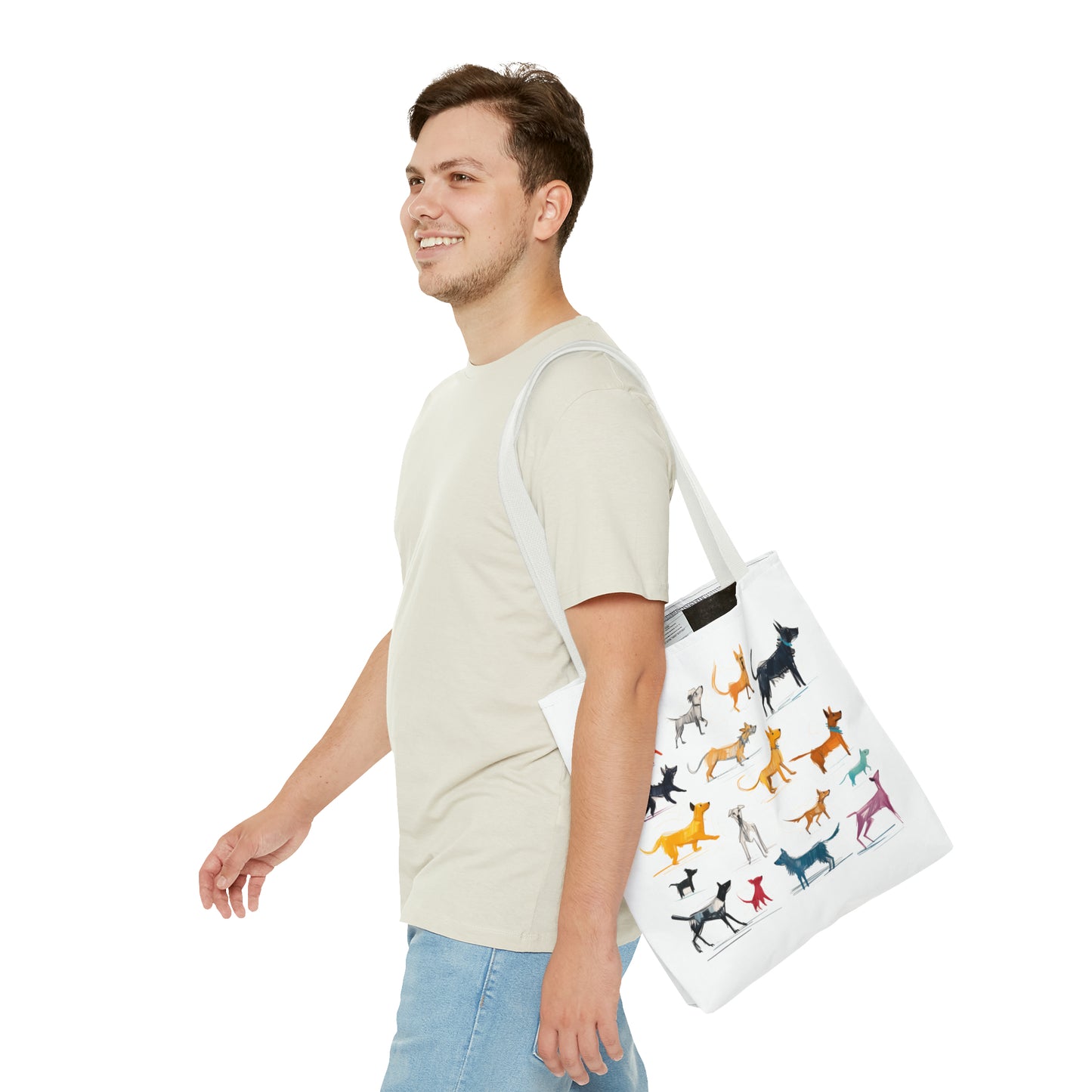 "Dog Park Sketchbook" Tote Bag