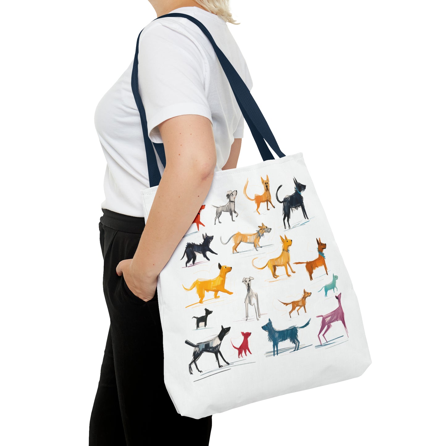 "Dog Park Sketchbook" Tote Bag