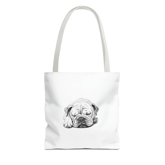 BULLDOG Lover Everday Tote (Front & Back Prints)