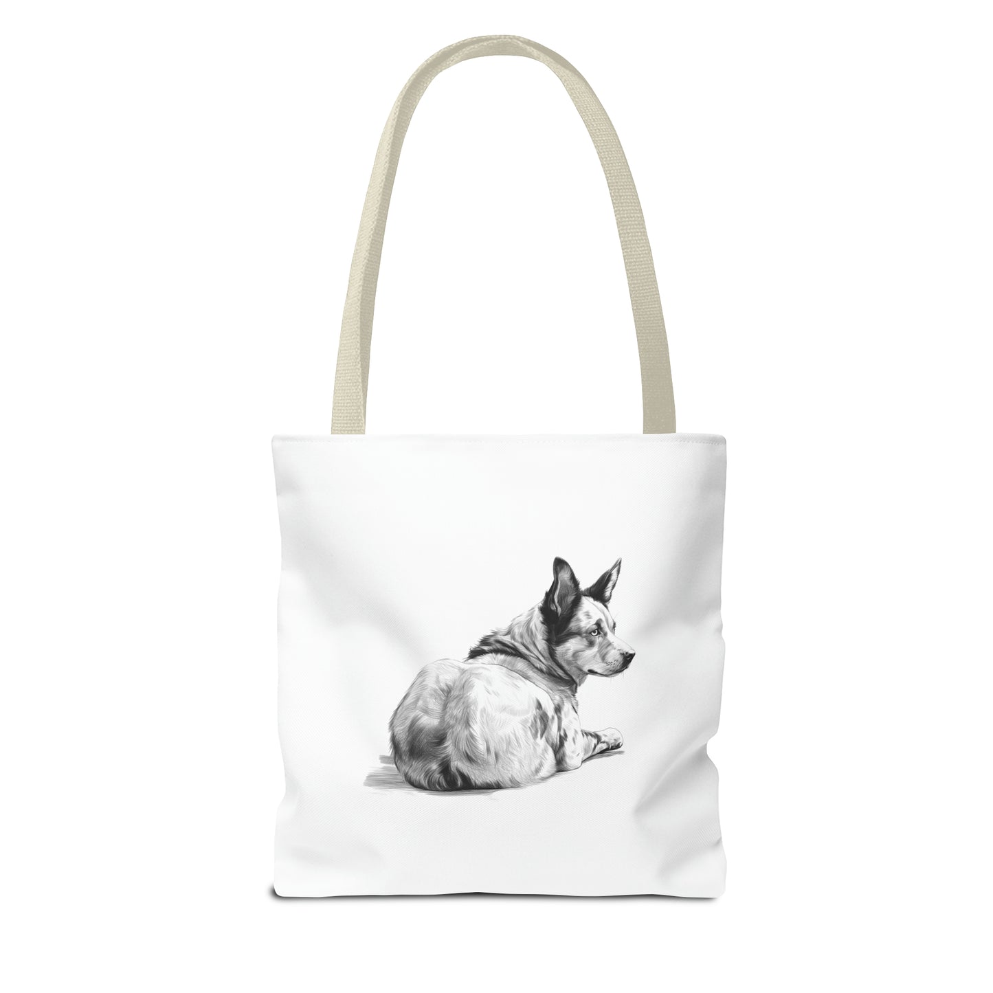 CATTLE DOG Lover Tote Bag (Front & Back Prints)