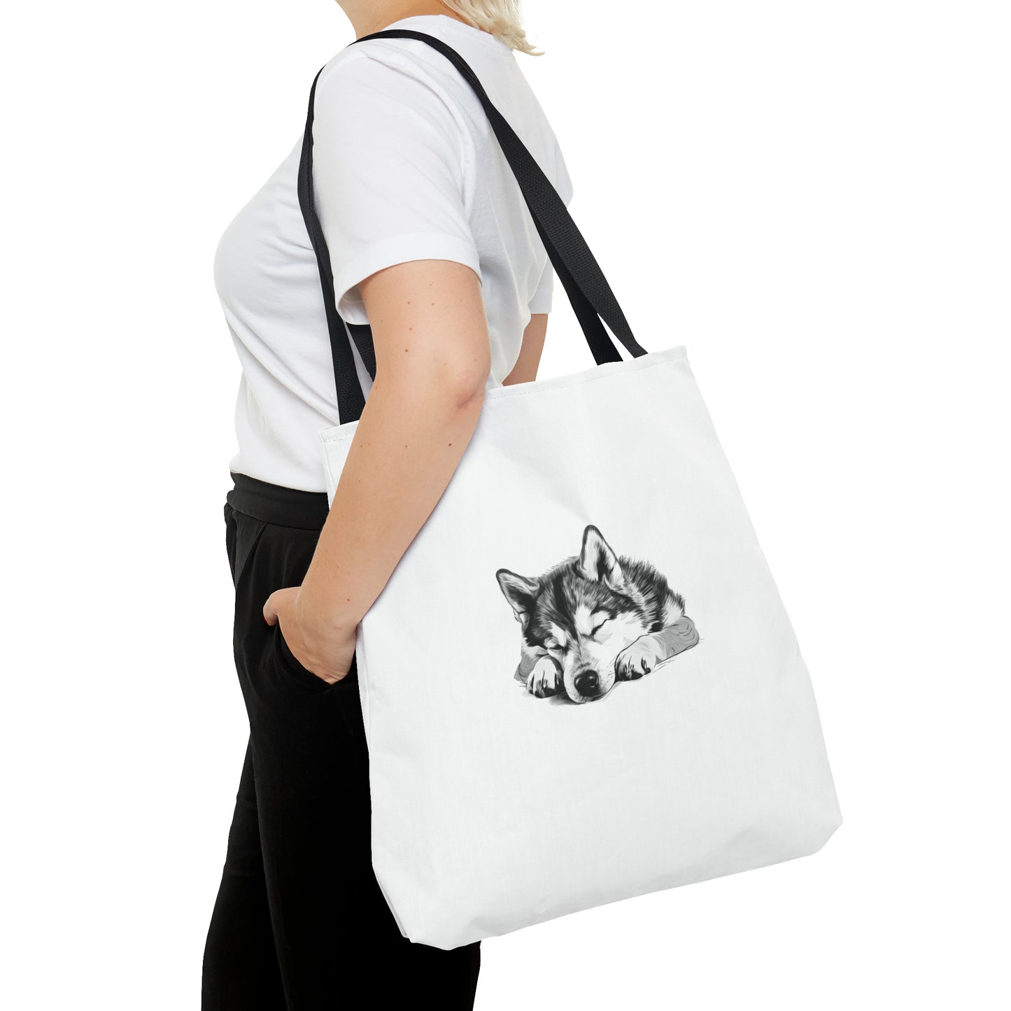 HUSKY Lover Everday Tote (Front & Back Prints)