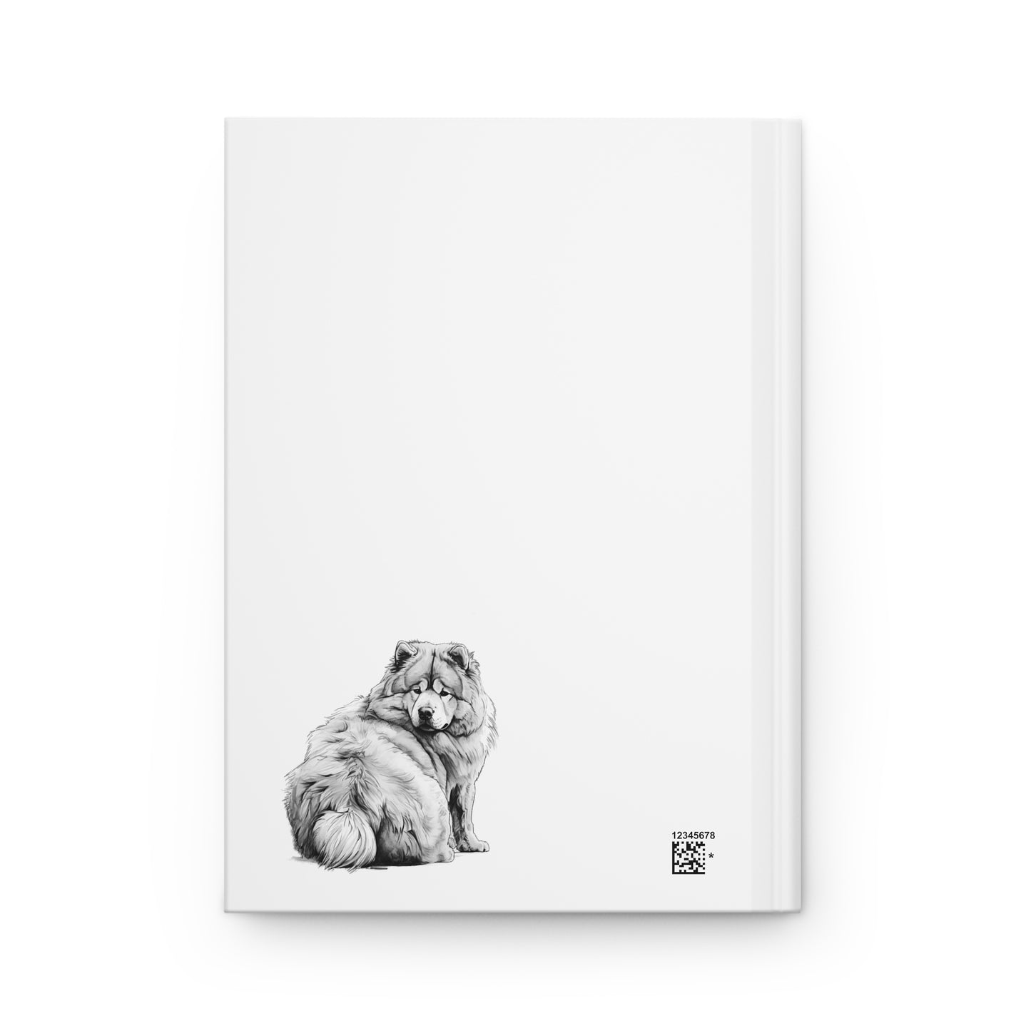 CHOW CHOW Lover Hardcover Notebook (5.75"x8" lined)