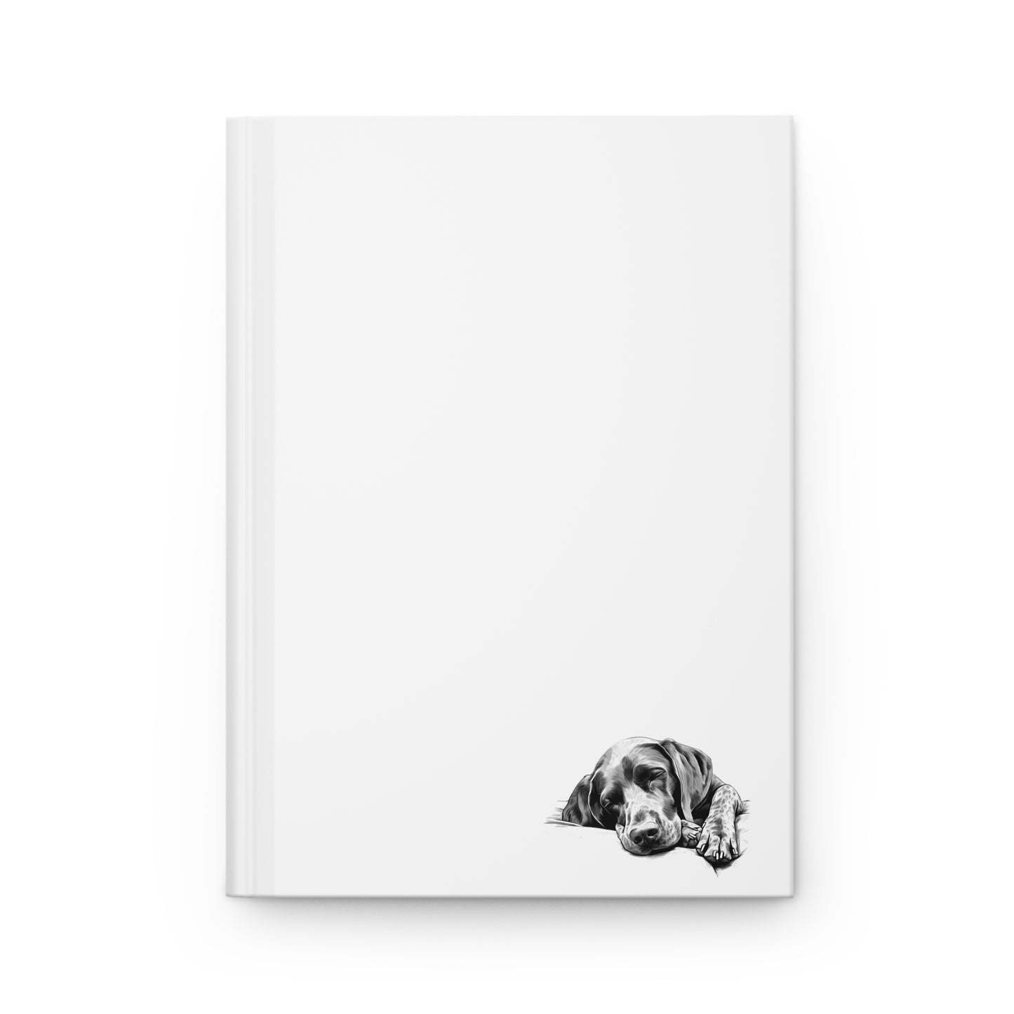 GERMAN SHORTHAIRED POINTER Lover Hardcover Notebook (150 lined pages)