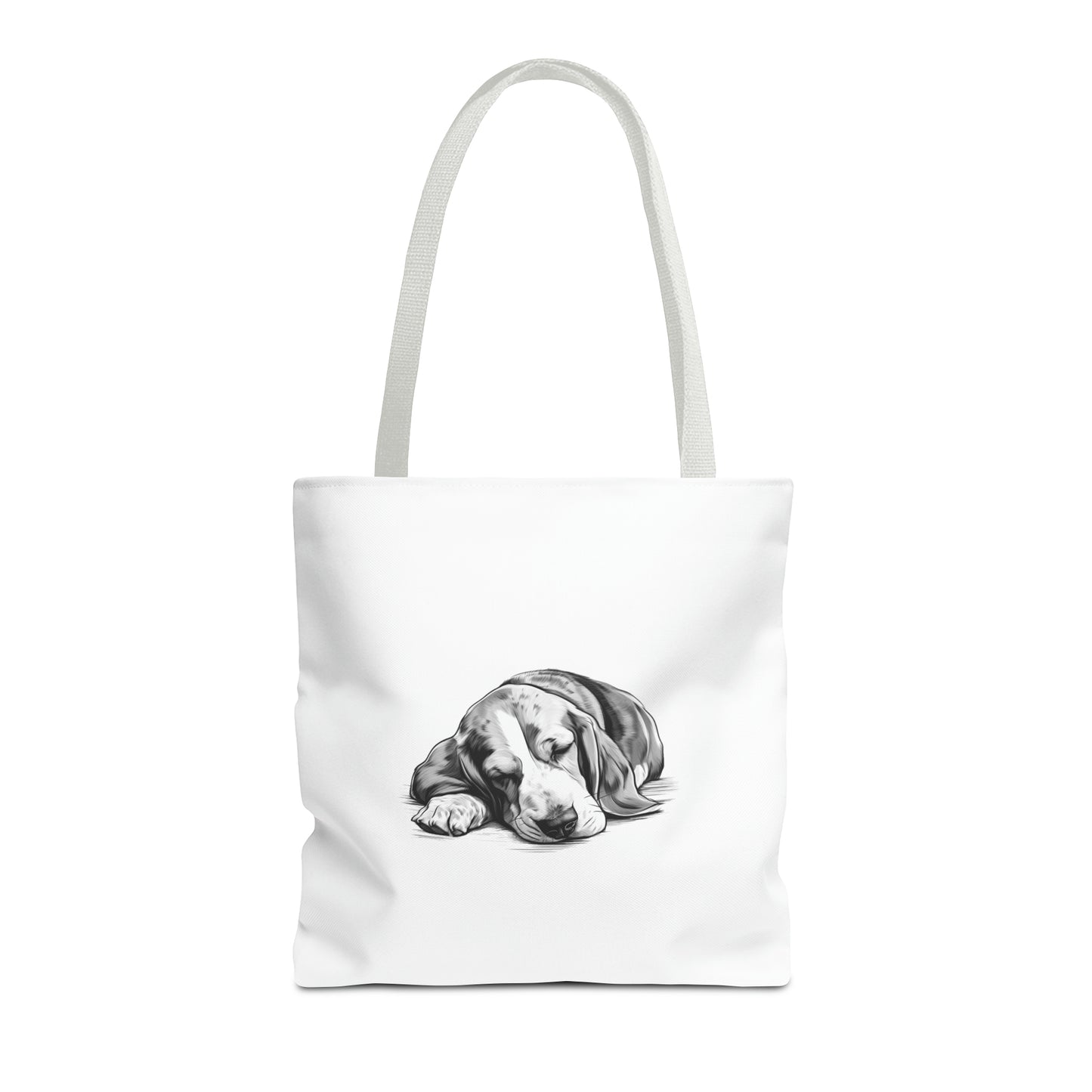 BASSET HOUND Lover Tote Bag (Front & Back Art)