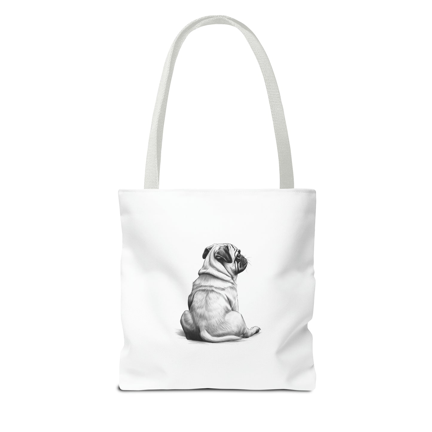 PUG Lover Everday Tote (Front & Back Prints)