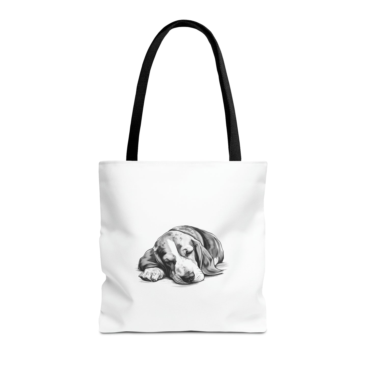 BASSET HOUND Lover Tote Bag (Front & Back Art)