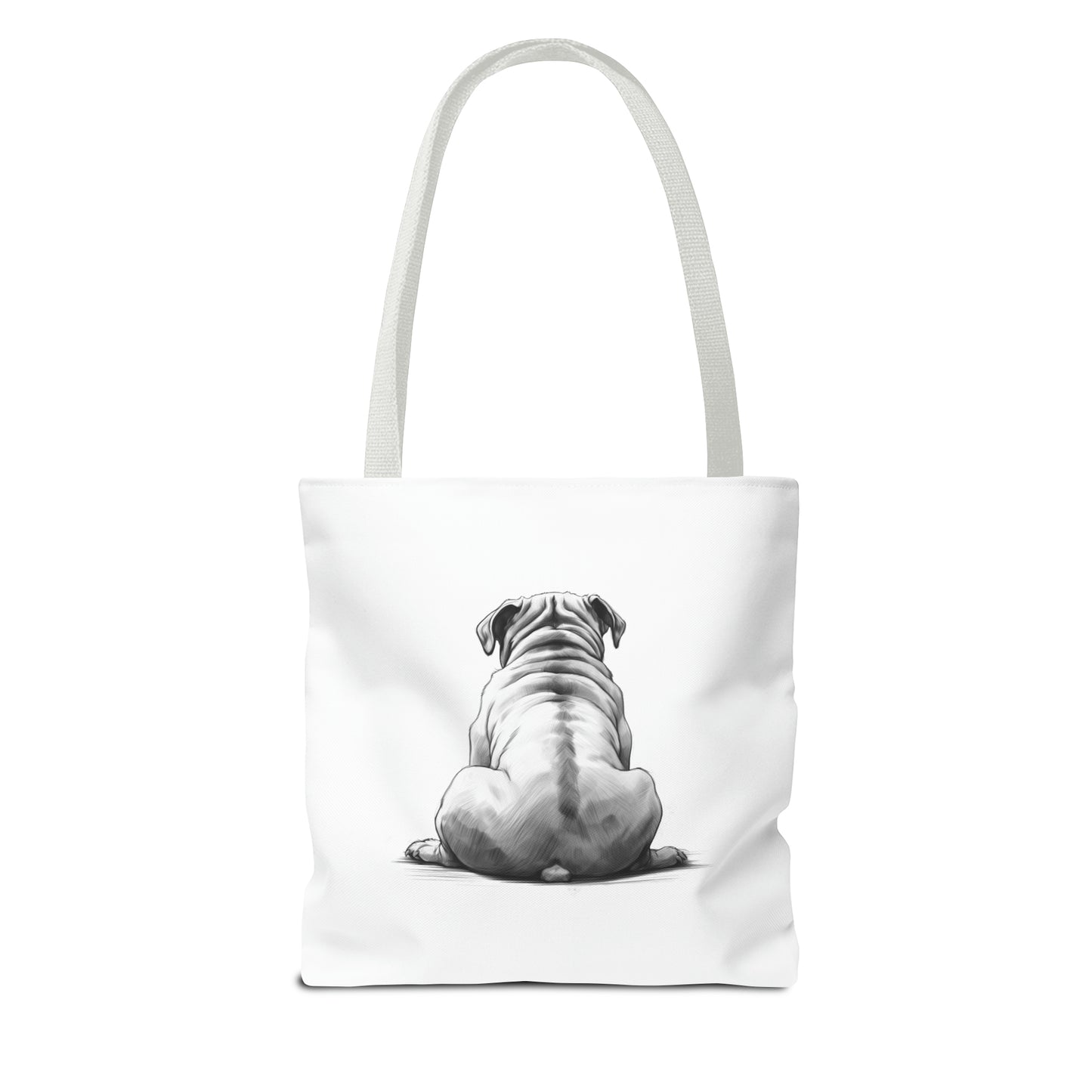 BULLDOG Lover Everday Tote (Front & Back Prints)