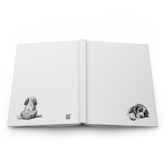 SPANIEL Lover Hardcover Notebook (5.75"x8" lined)