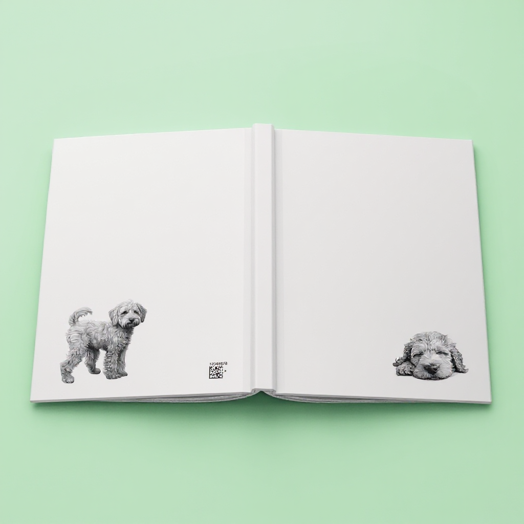 Dog Notebook – Hardcover Journal for Dog Lovers – 35+ Breeds Available – Pet Gift – Dog Mom Gift – Unique & Personal