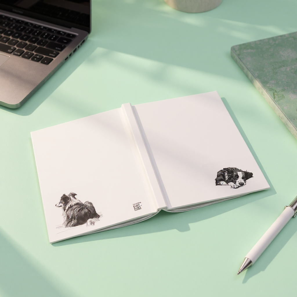 Dog Notebook – Hardcover Journal for Dog Lovers – 35+ Breeds Available – Pet Gift – Dog Mom Gift – Unique & Personal
